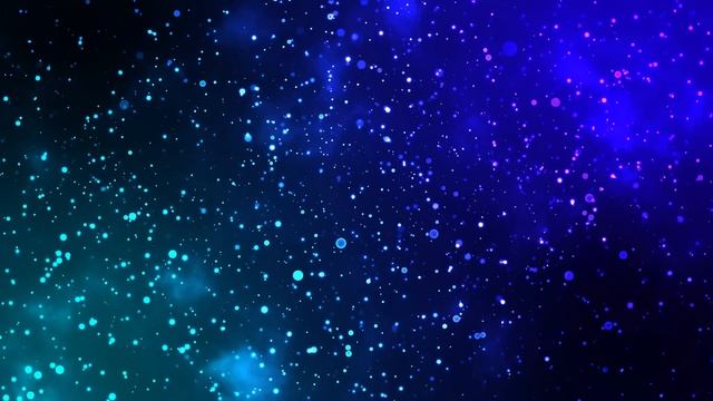 60 min | 4K Relaxing Screensaver | Blue Glitter Particles смотреть онлайн