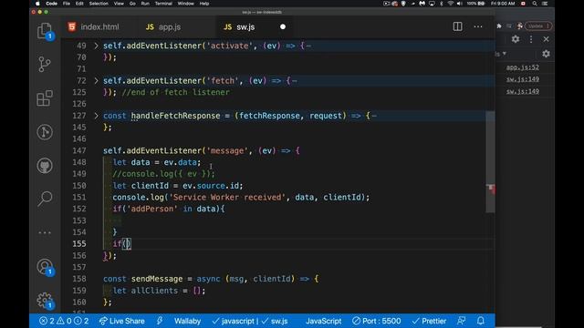 Service Workers - Messaging between Tabs and Service Workers смотреть онлайн