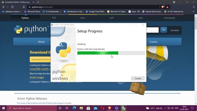 How to install python latest version 3.9.6 on Windows In Tamil | ADD PYTHON 3.9 TO PATH смотреть онлайн