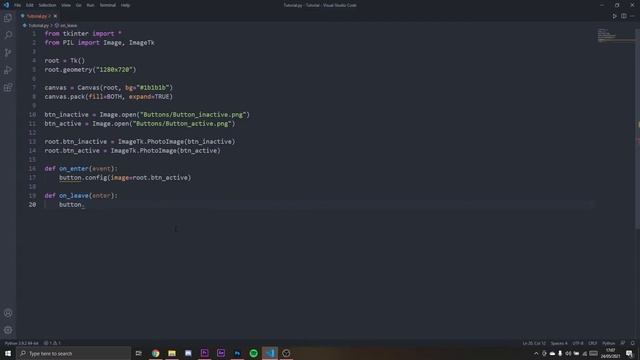 HOW TO MAKE ROUNDED BUTTONS WITH TKINTER IN PYTHON! смотреть онлайн