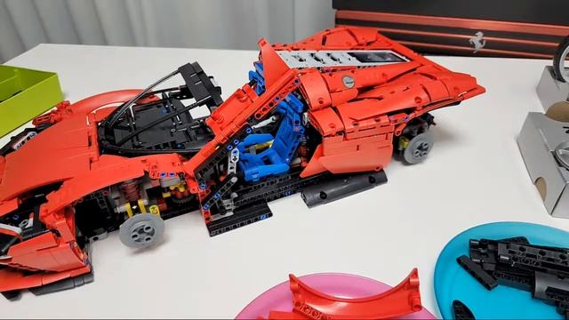 LEGO Technic Ferrari Daytona Live 12th смотреть онлайн
