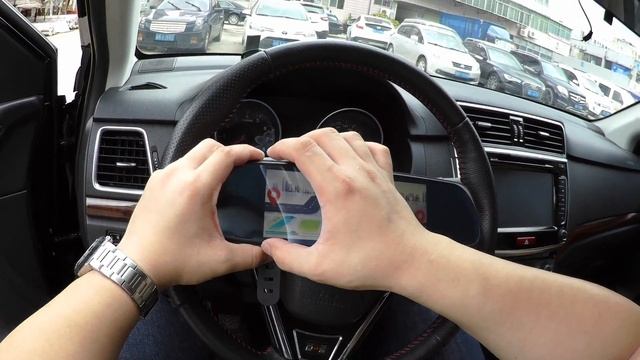 Toguard M30 7" android Smart rearview mirror WIFI Dual lens dash cam GPS navigation FM transmitter смотреть онлайн