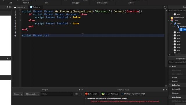 Roblox Studio: How To Make Proximity Prompt Chair | 2021 смотреть онлайн