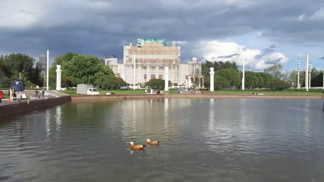 ВДНХ. Фонтан "Дружба народов", огари смотреть онлайн