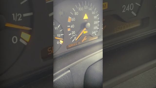 Сброс сервисного интервала,пробега Мерседес 210 смотреть онлайн