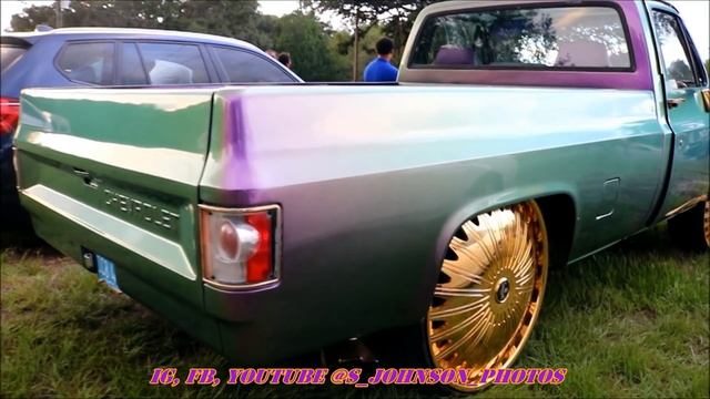 Flipping Long bed chevy on Dub Wheels in HD (must see) смотреть онлайн