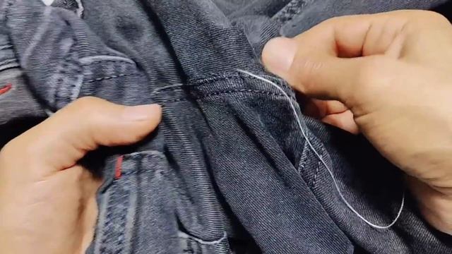 Learn how to amazingly fix a hole in jeans between the legs / keep your jeans смотреть онлайн