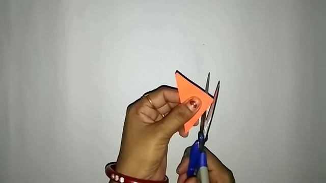 How To Make Simple & Easy Paper Flower Cutting | Paper Cutting | Craft Tutorial смотреть онлайн