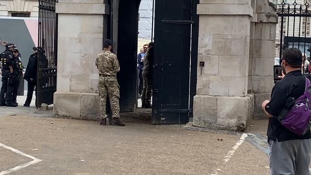 Queen’s Guard Horse Goes Crazy смотреть онлайн