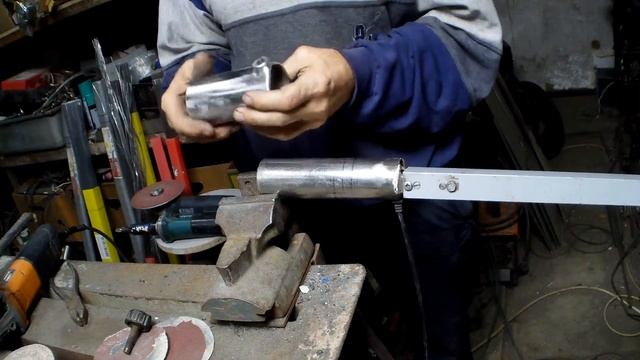 Как увеличить диаметр трубы на коротком участке. Радикальный способ. смотреть онлайн