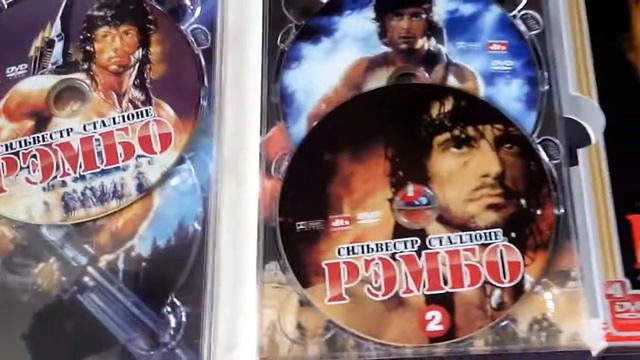 Видеообзор-Коллекционное Издание "Рэмбо" на 4 х дисках.(04.04.2018г.) смотреть онлайн