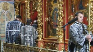 Великий Пяток. Вечерня.Вынос Плащаницы.