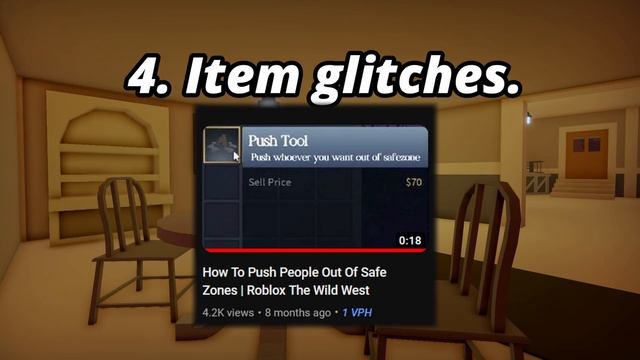 10 Weird And Useful Glitches | Roblox The Wild West смотреть онлайн