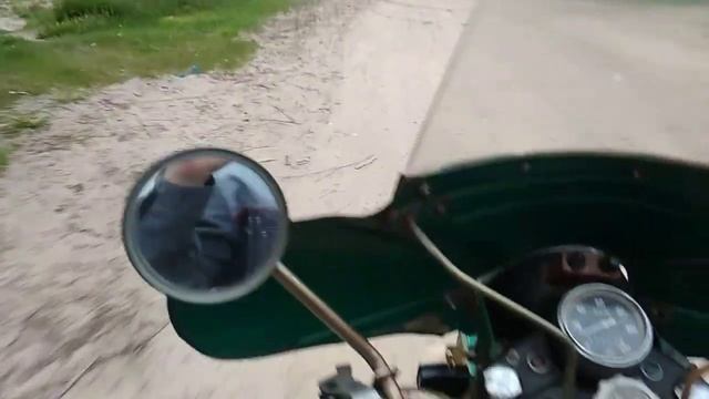 Гибрид мотоцикл. Китайский мотор на мотоцикле Урал. смотреть онлайн