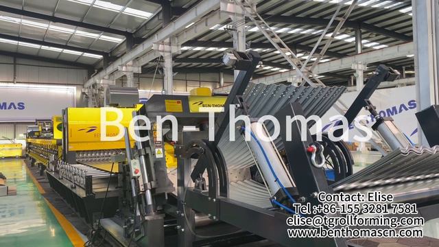 Автоматическая линия для изготовления профнастила | Линия для профнастила смотреть онлайн