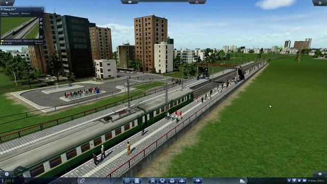 Transport Fever-обзор мода серия электропоездов ЭР2 смотреть онлайн