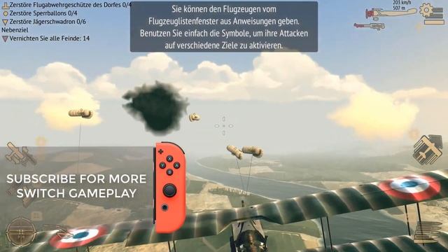 Warplanes: WW1 Sky Aces | Nintendo Switch Gameplay смотреть онлайн