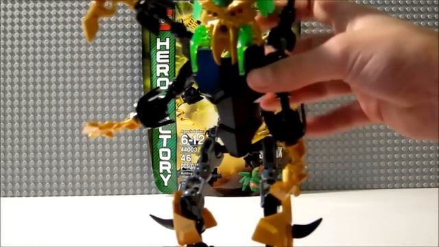Lego Hero Factory 2013 Brain Attack Scarox Review смотреть онлайн