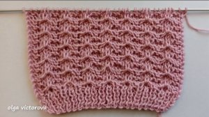295  РЕЛЬЕФНЫЙ УЗОР СПИЦАМИ Вязание спицами Узоры
