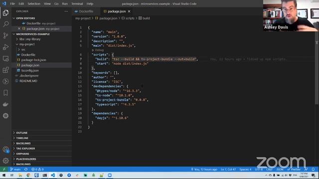 Sharing code libraries between TypeScript projects смотреть онлайн