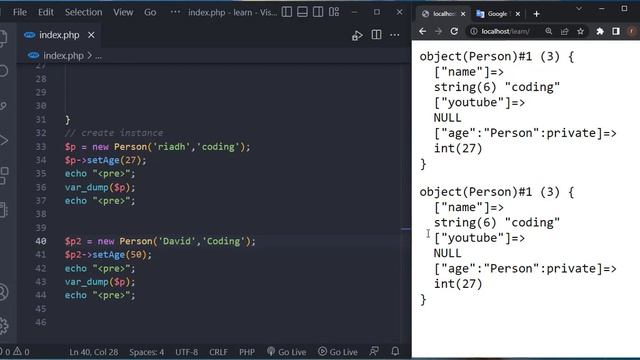 16 - learn php OOP смотреть онлайн