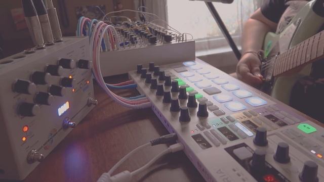 july 6th // pulsar-23 // microcosm // beatstep pro // guitar jam session смотреть онлайн