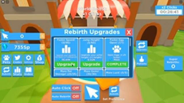 Роблокс НОВЫЙ СИМУЛЯТОР КЛИКЕРА + ЧИТЕРСКИЕ КОДЫ! ROBLOX на русском смотреть онлайн