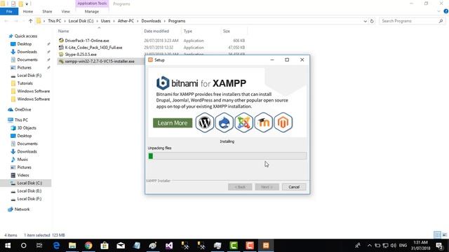 Download and Install Xampp for WordPress and PHP смотреть онлайн