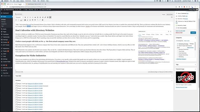 03 - Updating WordPress Post Content - WordPress Website Management Instructions смотреть онлайн