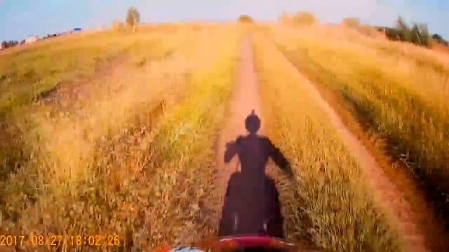 Лайтовая покатушка на питбайке Kayo смотреть онлайн