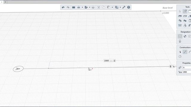 Design of the cottage in the Renga Architecture system. Step 1. Start Project смотреть онлайн