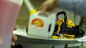 Первая сборка и заправка бензопилы Чемпион 241