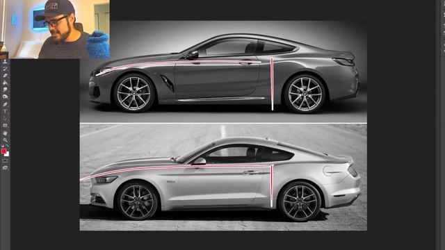 The BMW 8-series and the Ford Mustang is the same car смотреть онлайн