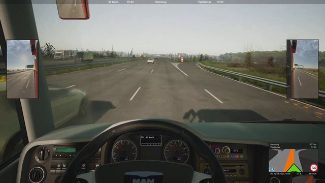 Fernbus Simulator PS5 4K 60FPS Hori Racing Wheel APEX смотреть онлайн