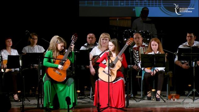 Alfonso Montes_«Milonga al Sur»_Гитара: Анастасия Марченко и Марина Герасимова_16_05_2021 смотреть онлайн