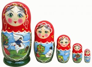 Народные промыслы России. Выпуск № 6 "Русская красавица- матрёшка!"