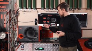 Обновленный активный сабвуфер в машину УРАЛ УРАГАН АС-У12А КОМБО