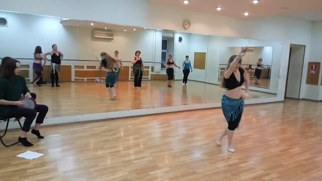 Tabla Solo. Improvisation. Урок в школе восточного танца "VeilDance" смотреть онлайн