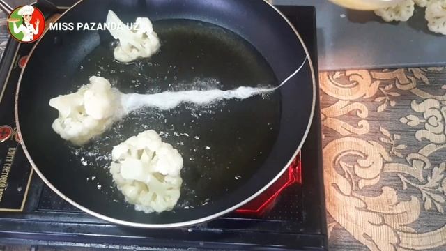 Гулкарамдан салат мехмон боб салад / Салат из Цветной капусты очень вкусно / Cauliflower salad смотреть онлайн