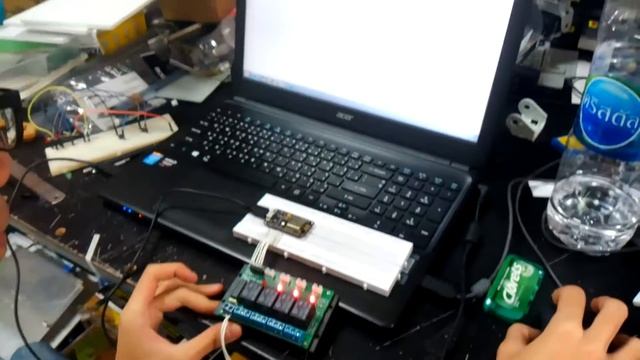 NodeMCU Web server control relay :D смотреть онлайн