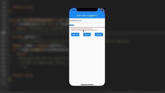 Flutter Firebase_auth - Form Validation and Error Handling смотреть онлайн