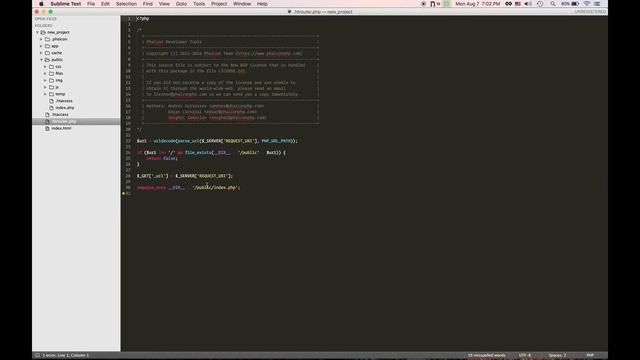 Phalcon Devtools Quickstart смотреть онлайн