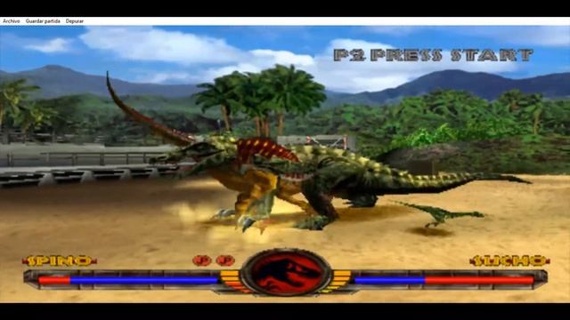 Warpath Jurassic Park Spino vs Sucho (Hard) смотреть онлайн