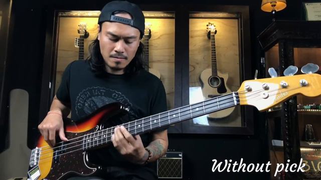 SAMPLE SOUND DARI BASSIST HANDAL! FENDER PRECISION BASS 60 MADE IN JAPAN смотреть онлайн