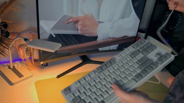 Распаковка клавиатуры red square, keyrox tkl classic ~♡