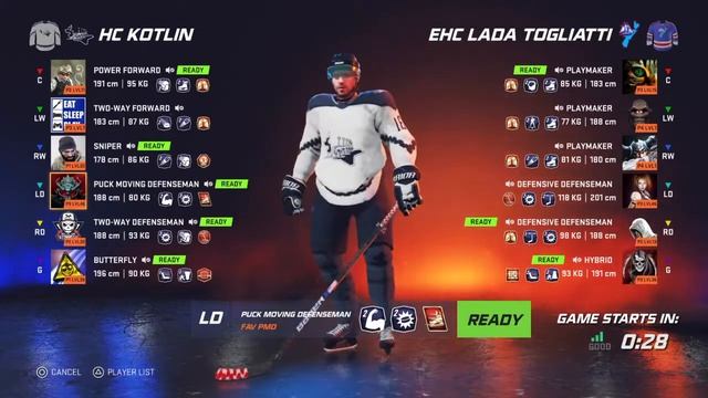 RCL6 lDiv.2l HC Kotlin vs. HC Lada смотреть онлайн