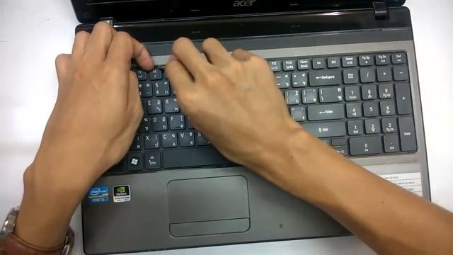 How To Take Apart/disassemble Acer Aspire 5750G Laptop