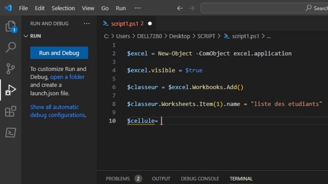 CAS PRATIQUE: MANIPULER EXCEL AVEC POWERSHELL смотреть онлайн