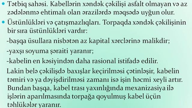 Modul: Quraşdırma və montaj işləri Mövzu: Kabel xətlərinin çəkiliş üsulları смотреть онлайн