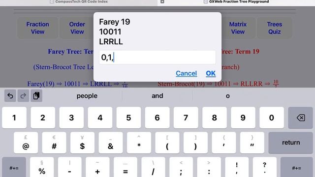 GXWeb Fraction Trees Playground: From Term to Fraction смотреть онлайн
